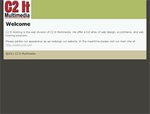 Tablet Screenshot of c2it-hosting.com